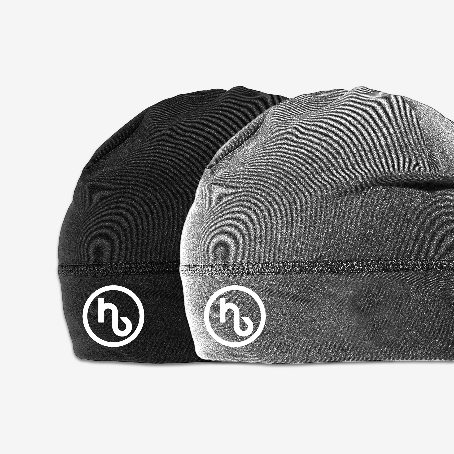 HB Skull Cap Bundle (Black + Grey)